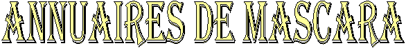 Annuaires de Mascara