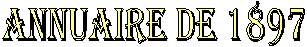 Annuaire de 1887